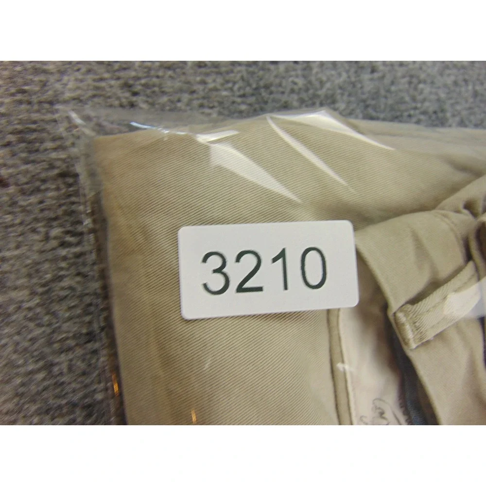 Polo Ralph Lauren Chino Pants Mens 48x30 Classic Fit Tan Solid Preppy Casual